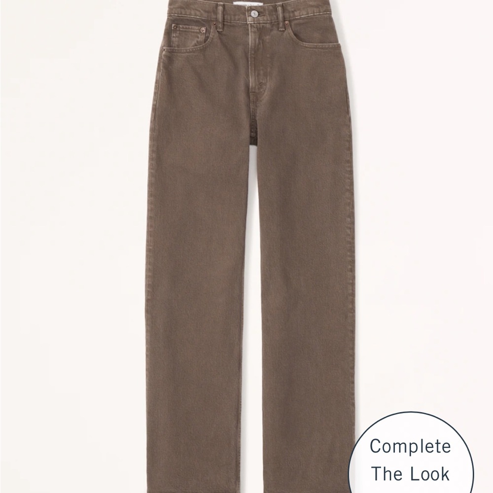 Abercrombie Curve Love 90’s Relaxed Jeans